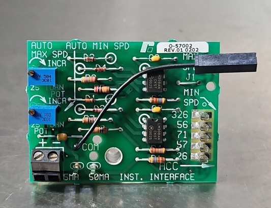 Reliance Electric 14C222 preset speed inst interface     Loc3D27