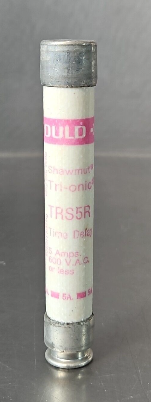 Gould shawmut TRS5R Time delay fuse                                Loc4E18