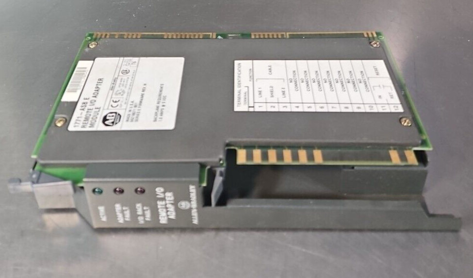 Allen Bradley 1771-ASB E Remote I/0 Adapter  Module                      loc3E16