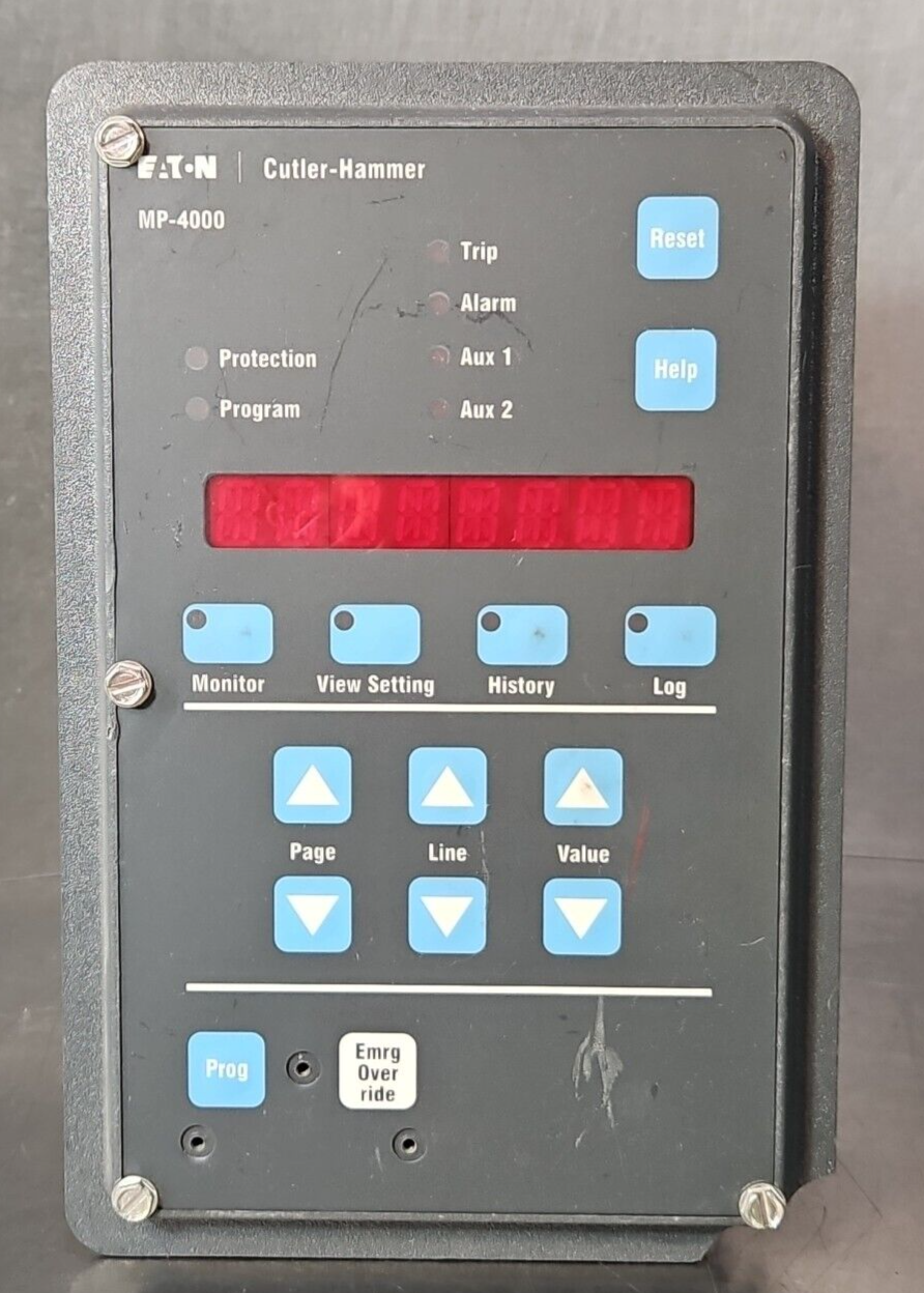 Eaton Cutler Hammer MP4000 Protective Relay  66D2135G01                 (BIN243)