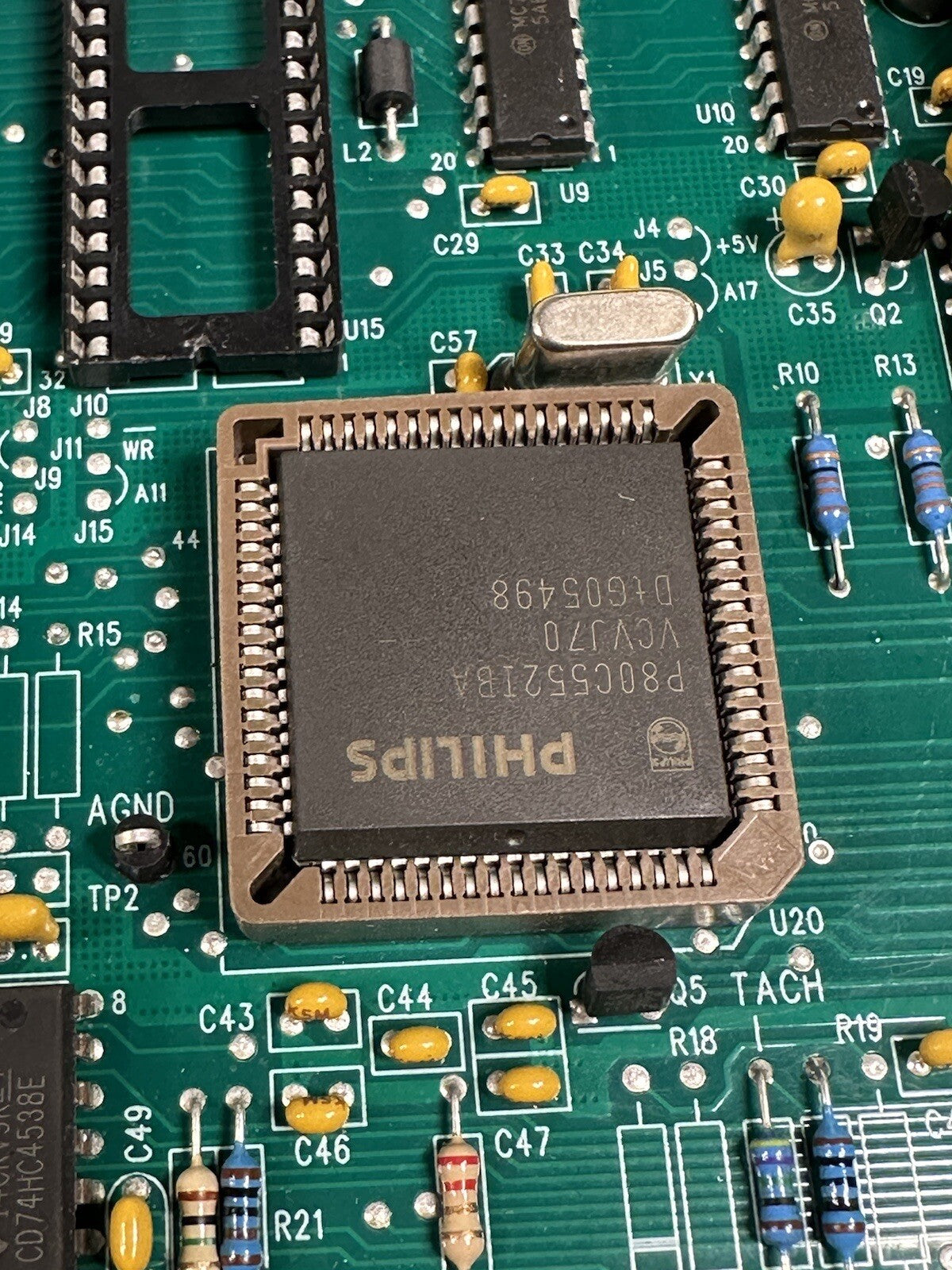 Kistler-Morse 63-1256-02 Microprocessor Control Display Board (BIN1-1.4.2)