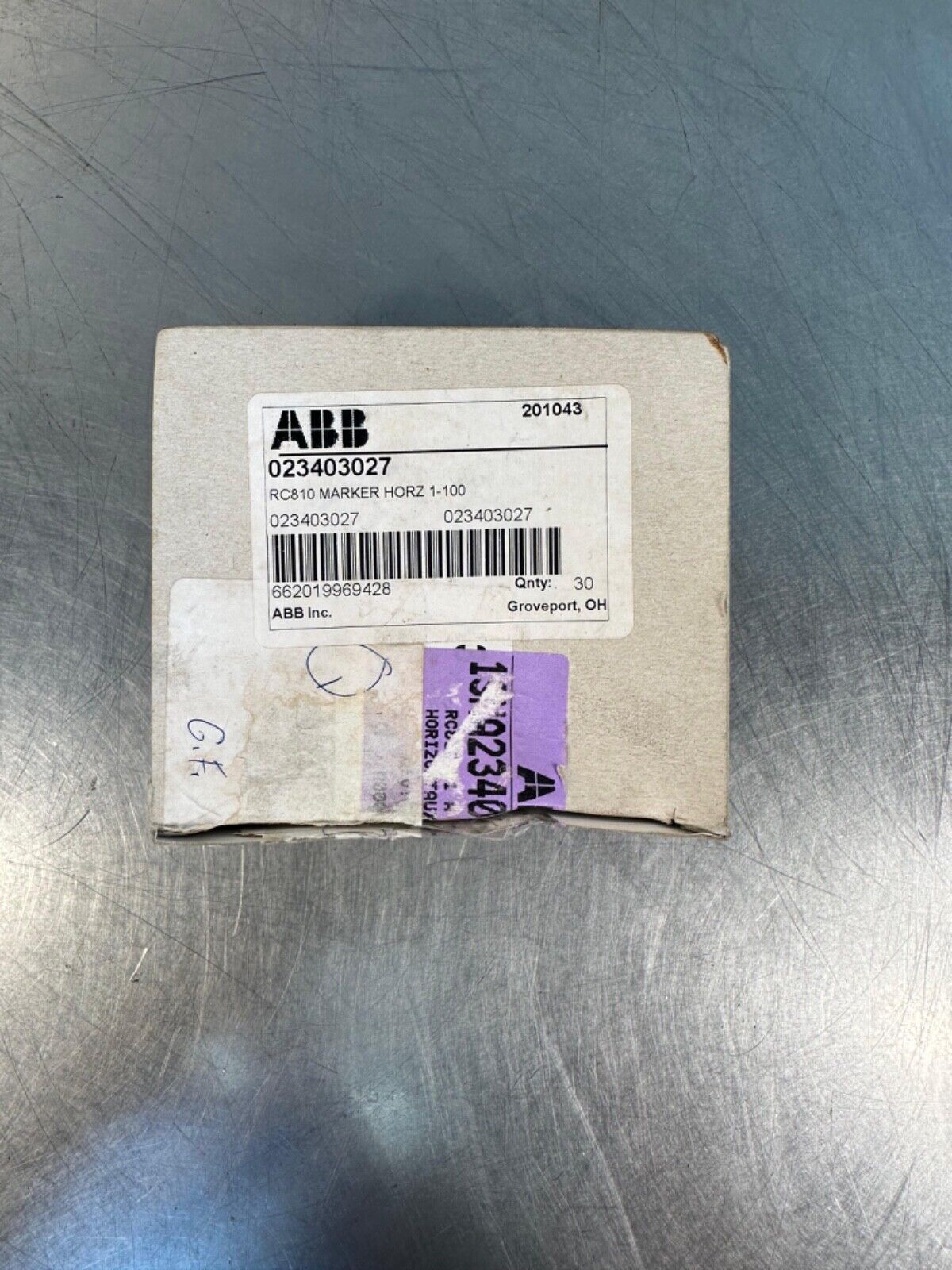 Abb Rc810 023403027 Marker Horizon 1-100 / 023403027 New On Box (4C-37)