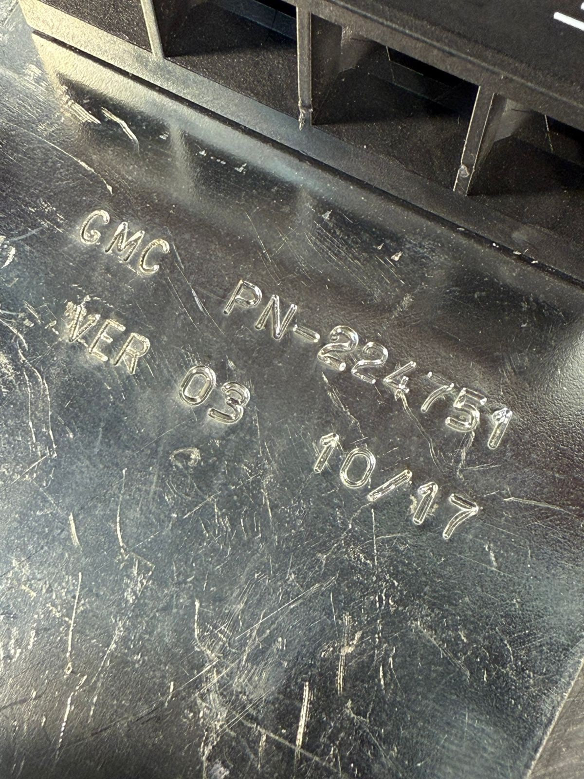 Gmc PN-224751 Ver 03 Instruments Mounting Bracket                  (2.3.5)