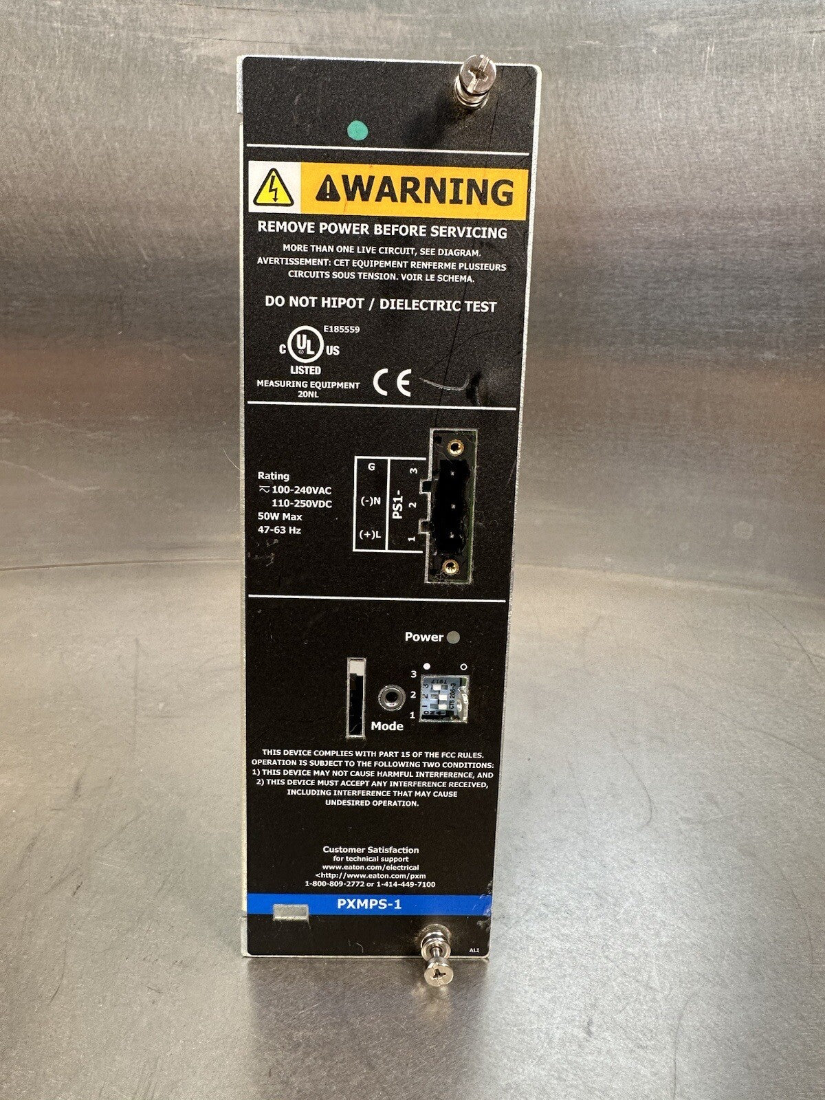 Eaton PXMPS-1 (BIN-1.2.2)