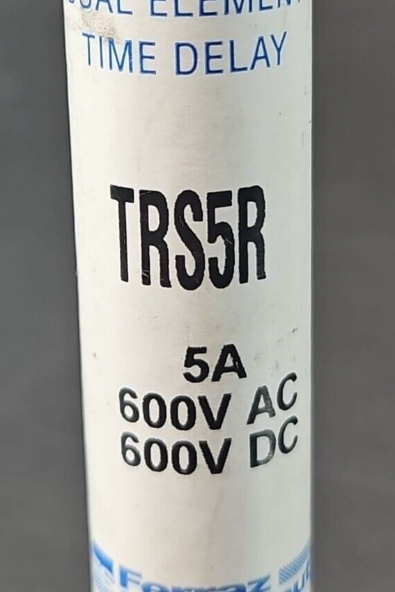 Ferraz Shawmut TRS5R 600V fuse                                           Loc4E18