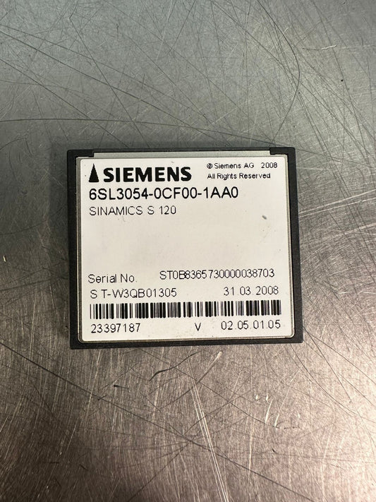 Siemens 6SL3054-0CF00-1AA0 / Sinamics S120 / 6SL30540CF001AA0      (7.2.2)
