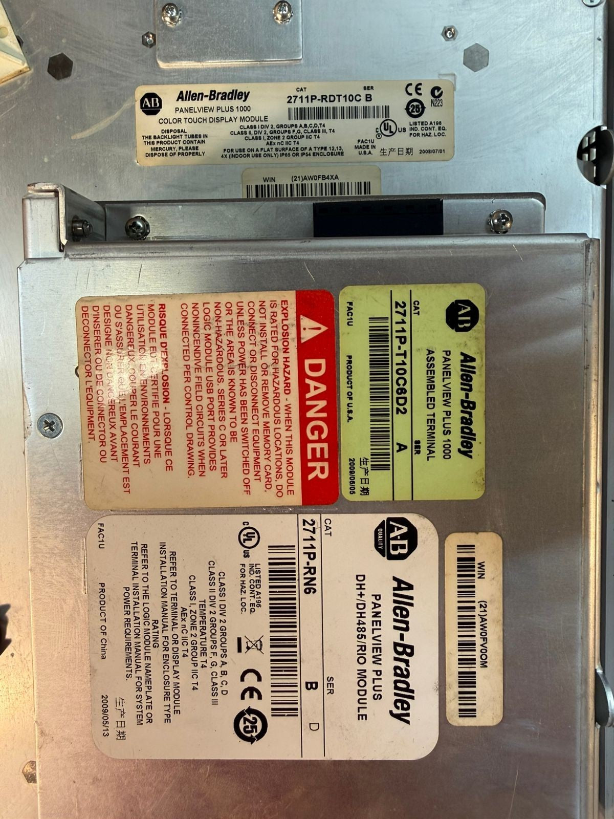 Allen Bradley 2711P-T10C6D2 /A PanelView Plus 1000                       (2.5.3)
