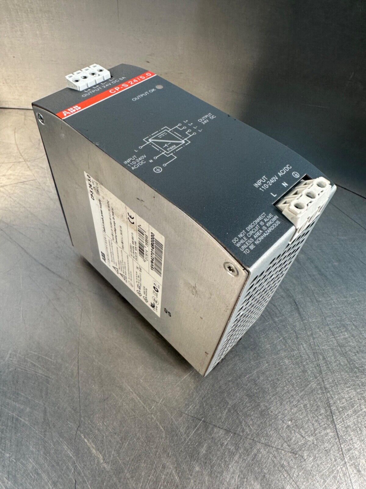 Abb Switch Mode power supply 1SVR427014R0000 CP-S 24/5.0 (4C-39)