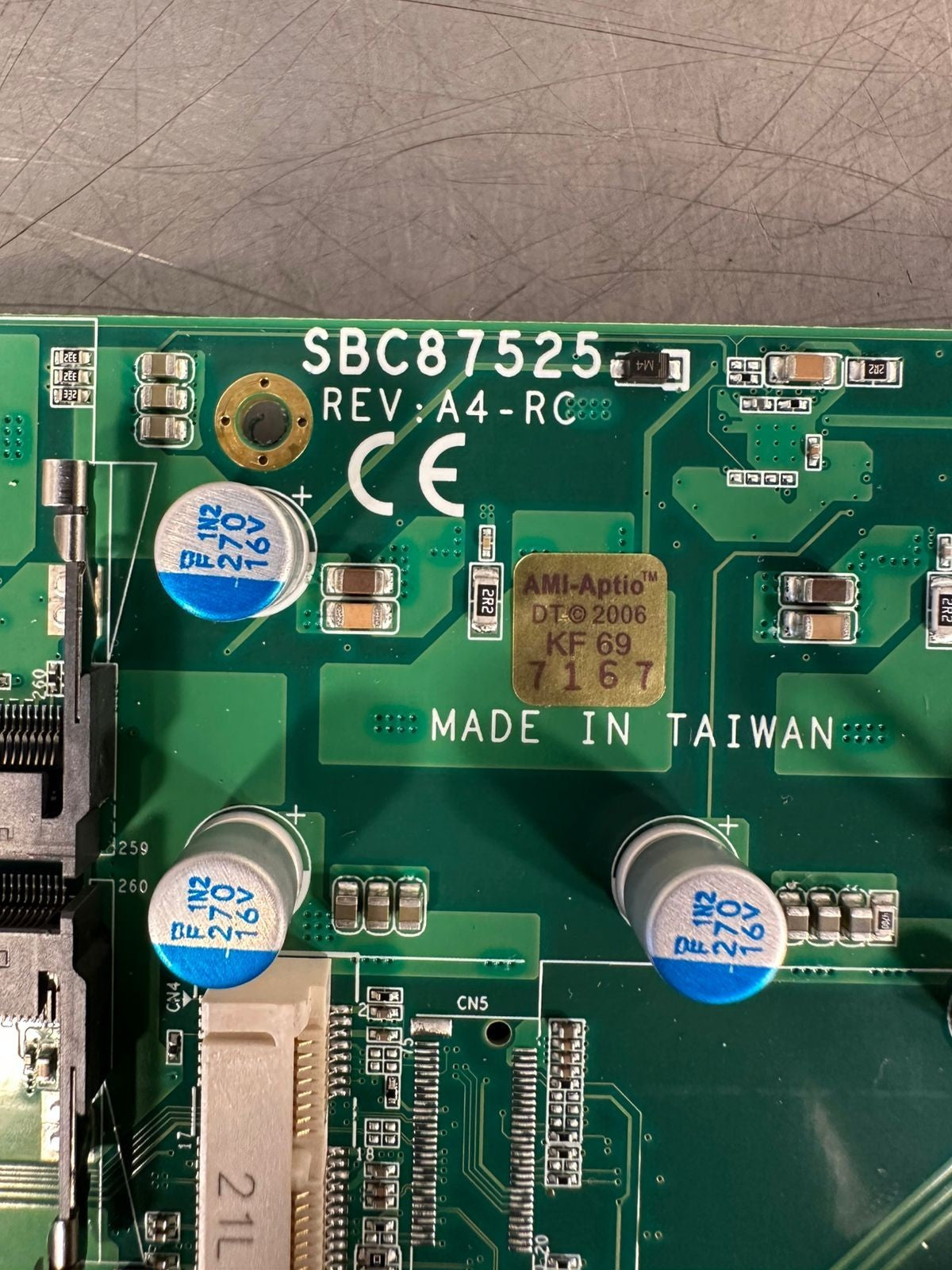 Axiontek Industrial Motherboard SBC87525 Rev.  A4-RC  (7.3.5)
