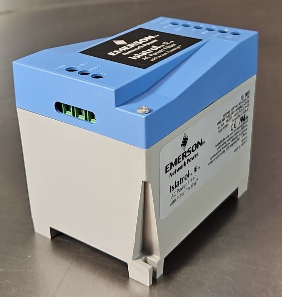 Emerson IE-105 Islatrol IE AC Power Filter 120VAC 5A                     loc4B12