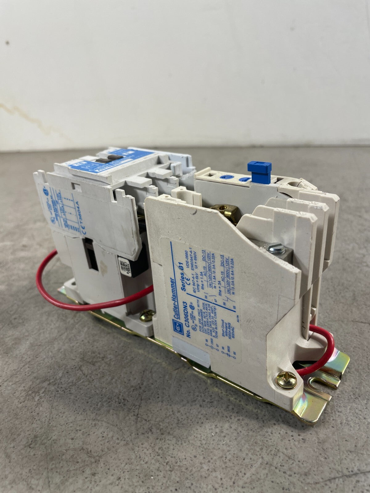 Cutler Hammer C306DN3 32 Amp 600 Volt Bimetallic Thermal Overload Relay   @1.5.3