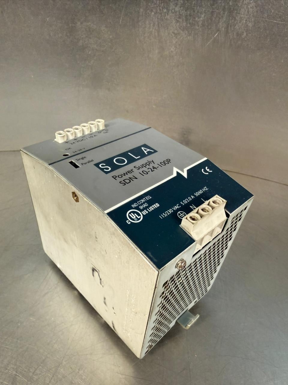 Sola Sdn 10-24-100P Ovp Power Supply 24vdc – 10A                   (1.4.1)