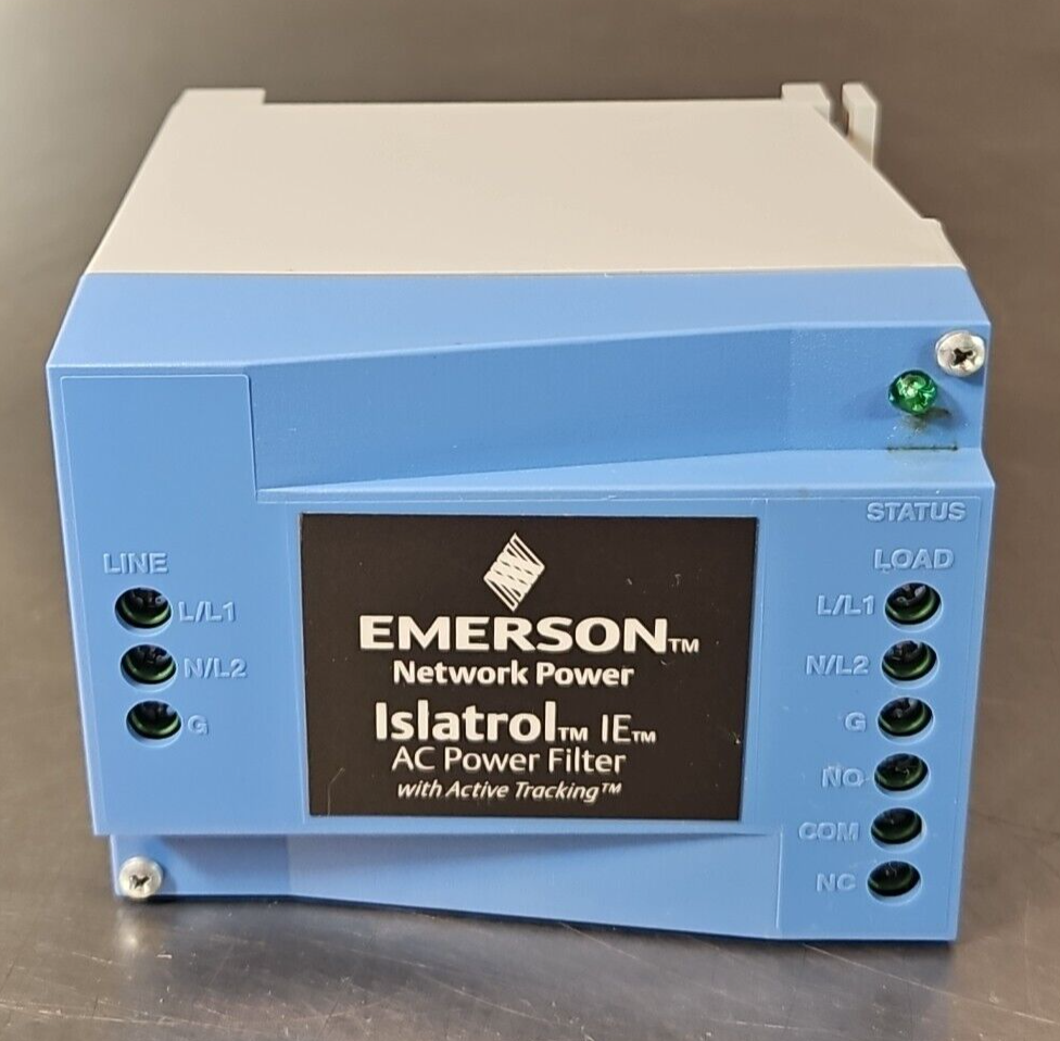 Emerson IE-105 Islatrol IE AC Power Filter 120VAC 5A                     loc4B12