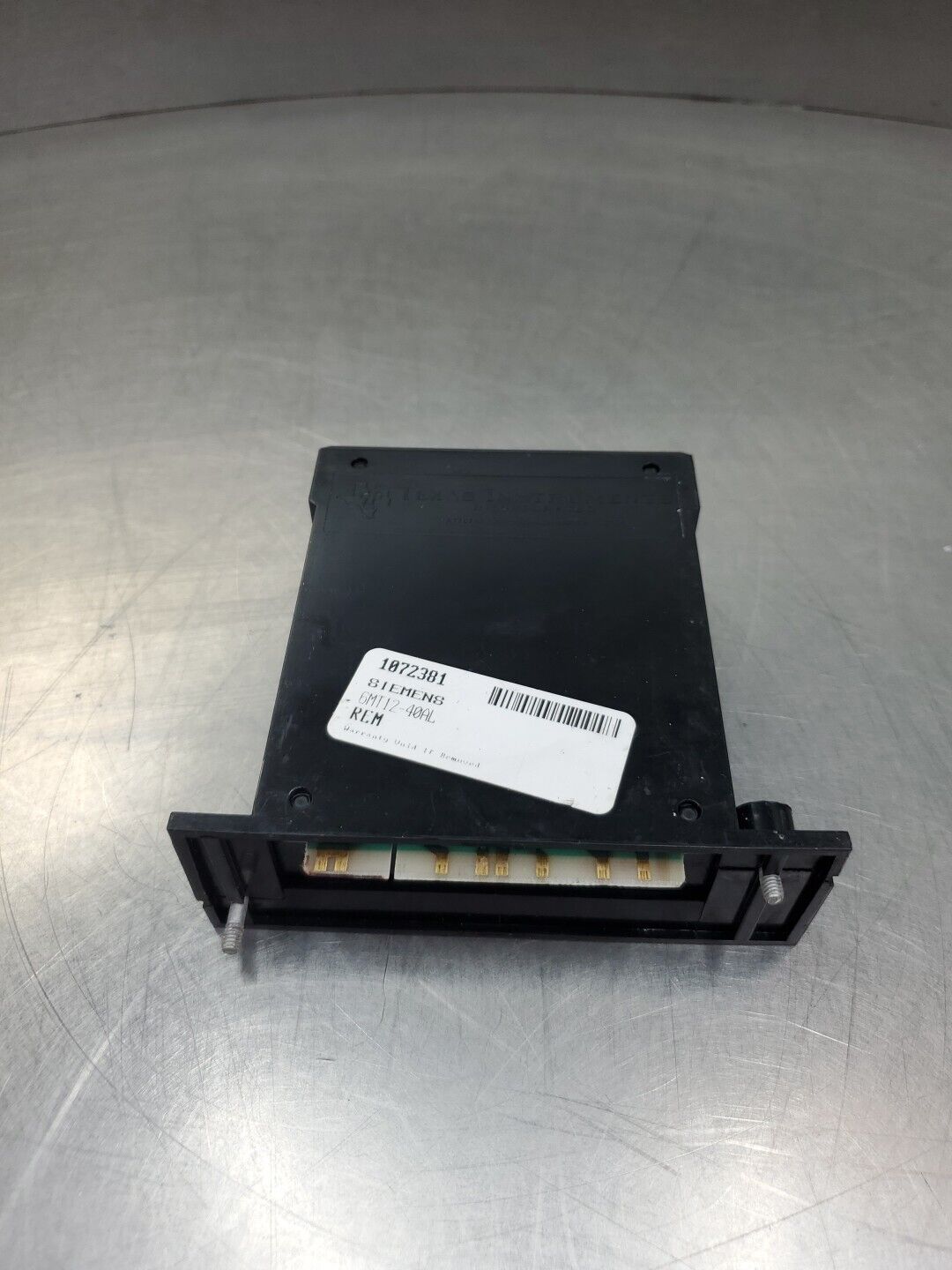Siemens/Texas Instruments 6MT12-40AL Output Module.                        3D-42