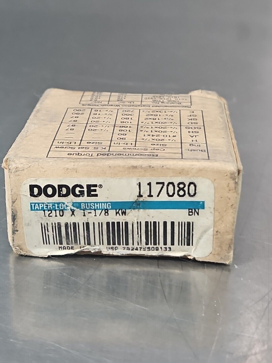 #eri Dodge 117080 Split Taper-Lock Bushing                               loc5C22