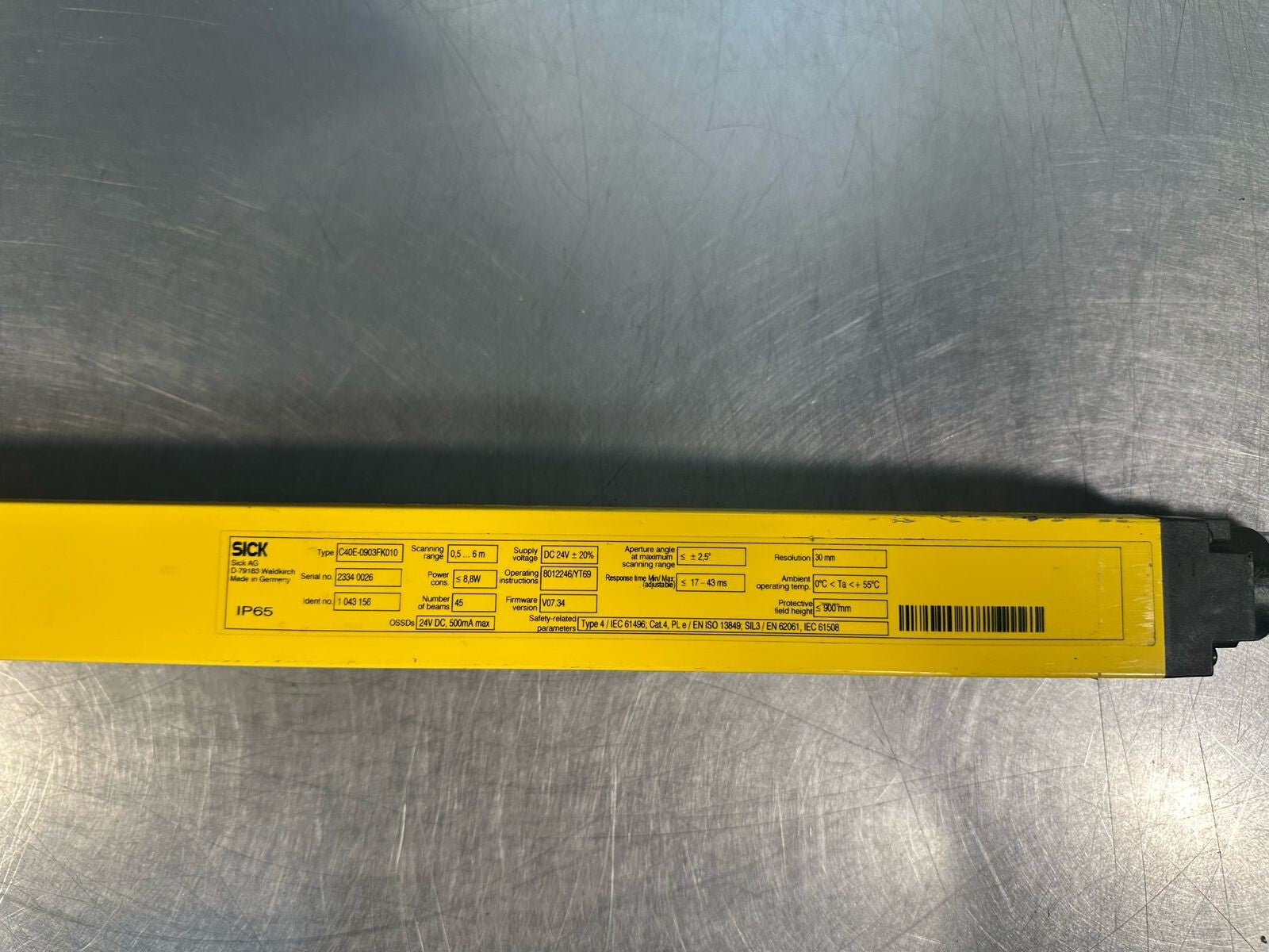 Sick 4000 C40E-0903   / C40E-0903FK010                              (4.5.2)