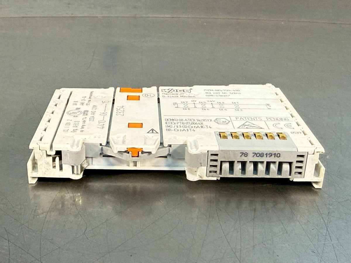 Wago 750-430. 8 DI 24Vdc 3.0ms Digital Input Module                (3.1.1)