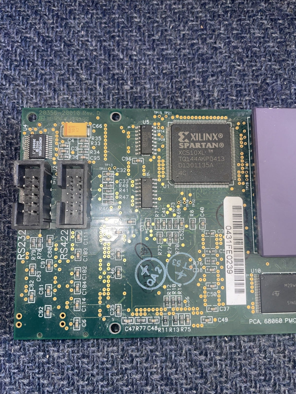 Adept 68060 pmc pcb card 10356-20010 REV F @2C