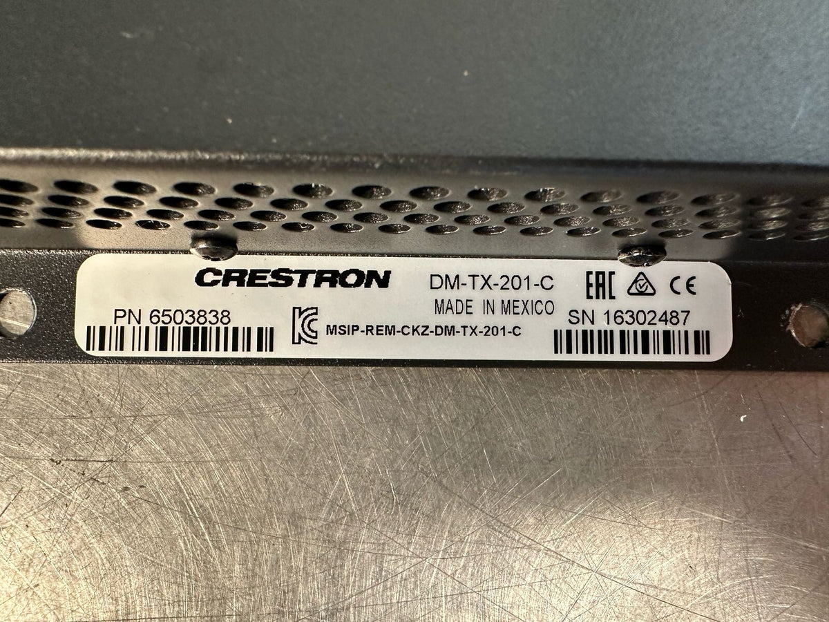 Crestron DM-TX-201-C HDMI Digital Media                             (6.4.3)