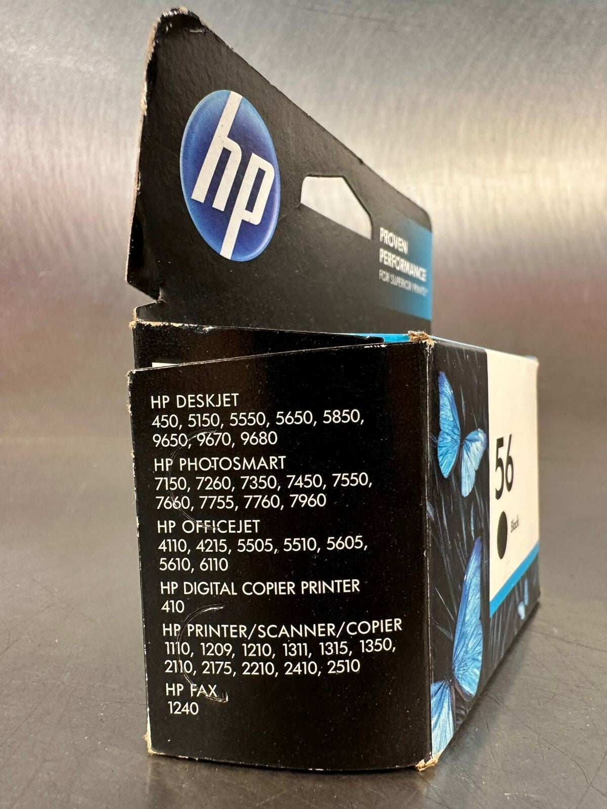 Hp 56 Black Ink Cartridge C6656AN     NEW  Genuine        (5.3.1)