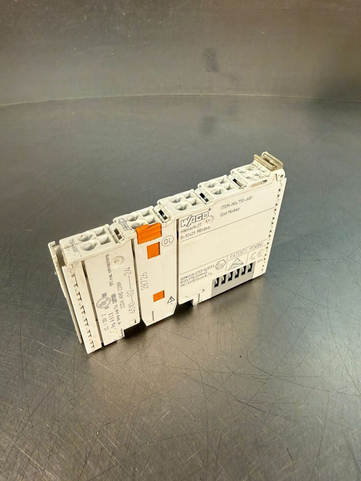 Wago 750-600 End Module D-32423 Minden                             (3.1.1)