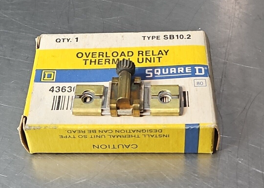 SQUARE D SB10.2 Thermal Unit                                            (BIN423)
