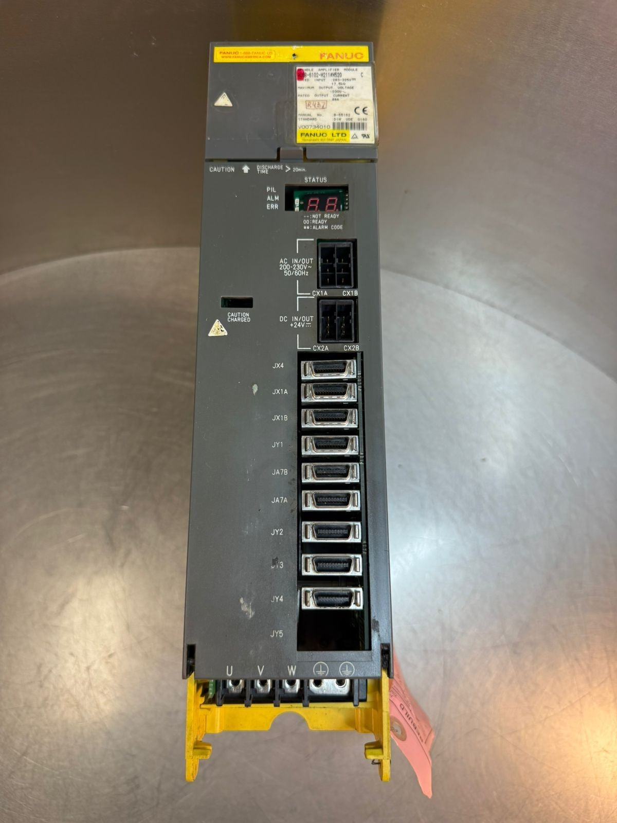 Fanuc A06B-6102-H211#H520 Servo Amplifier  B-65162                (12.5.4)