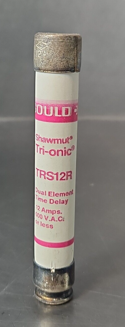 Gould shawmut TRS12R Time delay fuse                                     Loc4E3