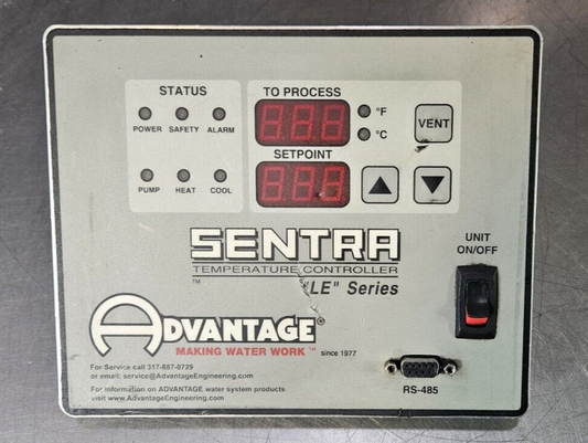Advantage Electronics 239125 Sentra LE Series Temperature Controller    (BIN745)