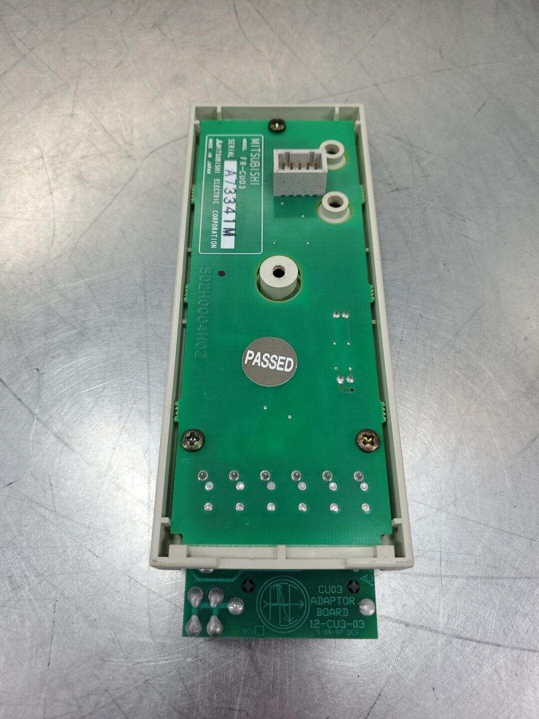 MITSUBISHI FR-CU03 PLC PROGRAMMER MODULE.                                  3E-16