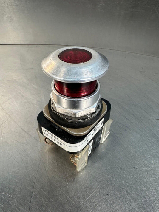 Allen Bradley 800T-FXQ10XA1 Ser.N Red Button 800TFXQ10XA1 120V (4c-39)
