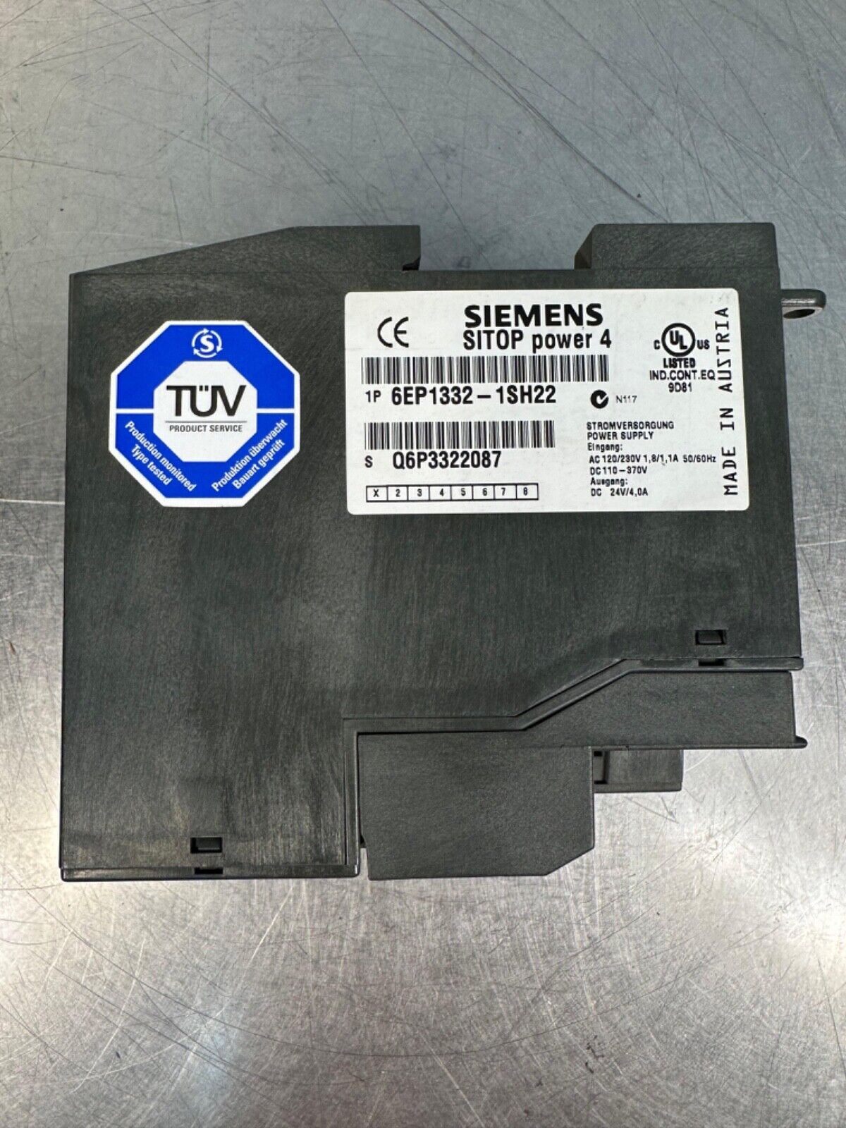 Siemens 6EP1332-1SH22 Power Supply / 6EP1332-1SH22  (4B-27)