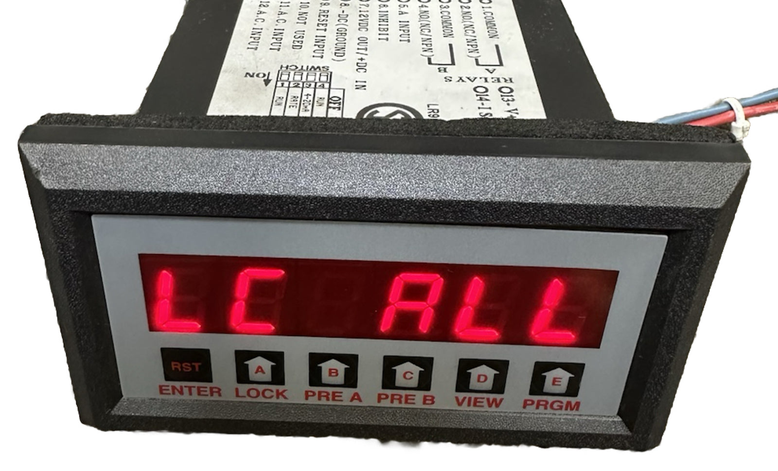 Eastern Instruments MS309MRTS3A Totalizer  (BIN1.5.5)