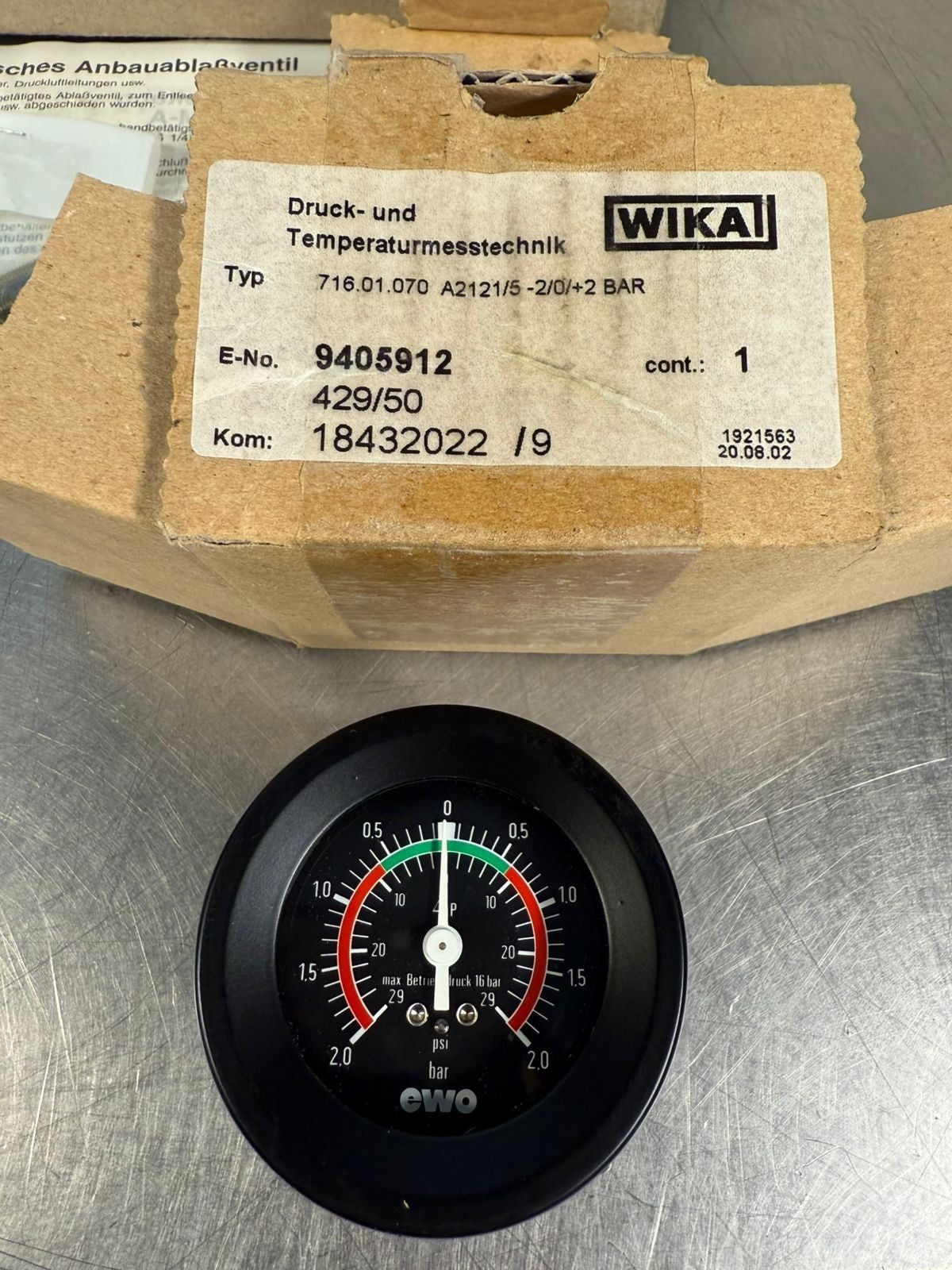 Ewo Micro filter 430/2 430.2102    G1/4 plus            (2.2.4)