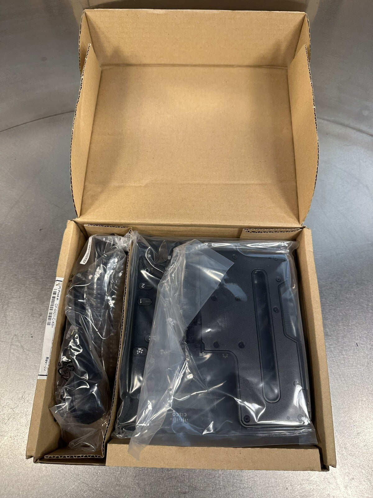 CISCO 6921 IP VOIP Phone CP-6921-C-K9 (BIN-1.2.1)