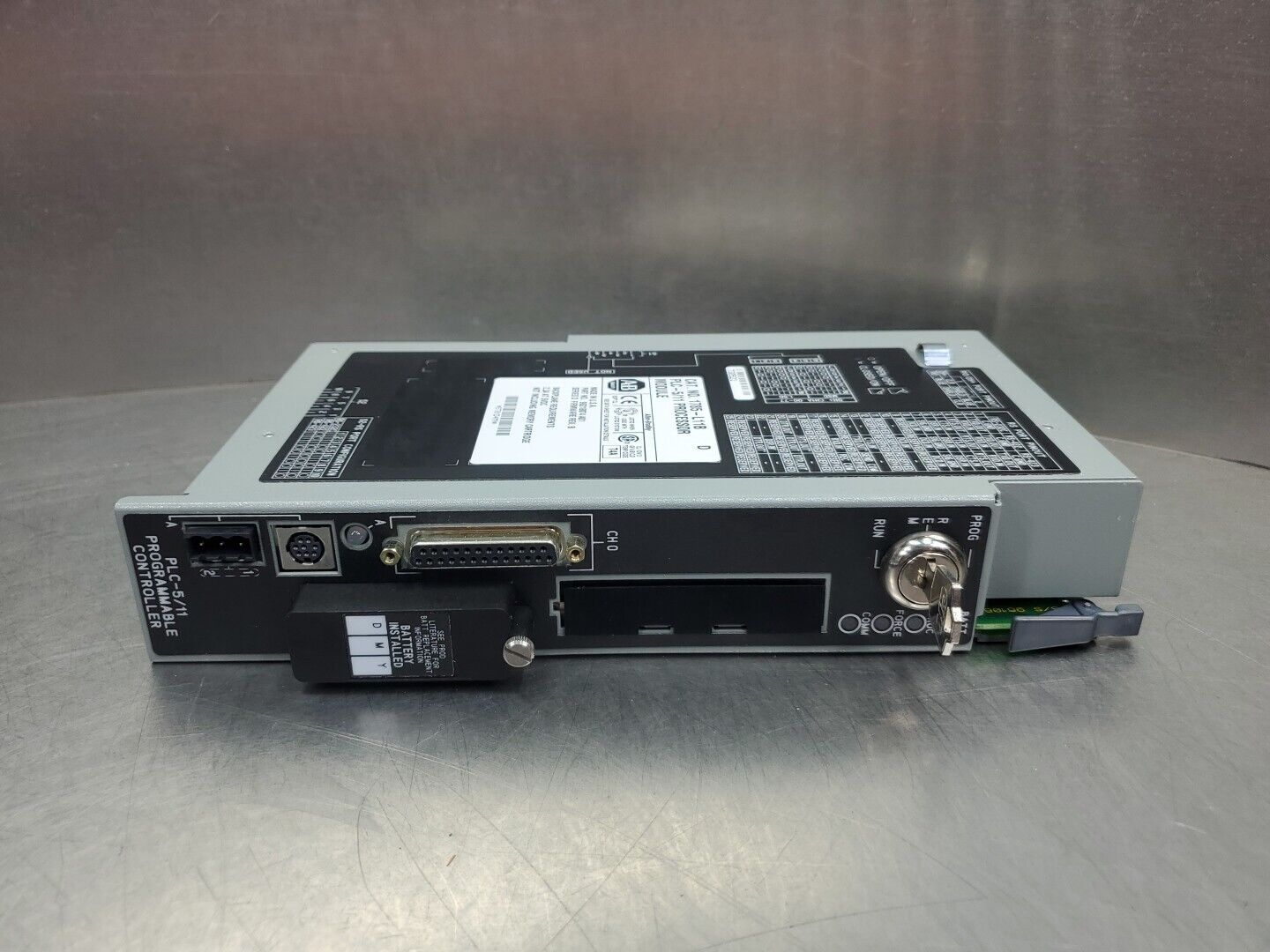 Allen-Bradley 1785-L11B Ser D PLC-5/11 Processor Module.                   3D-39