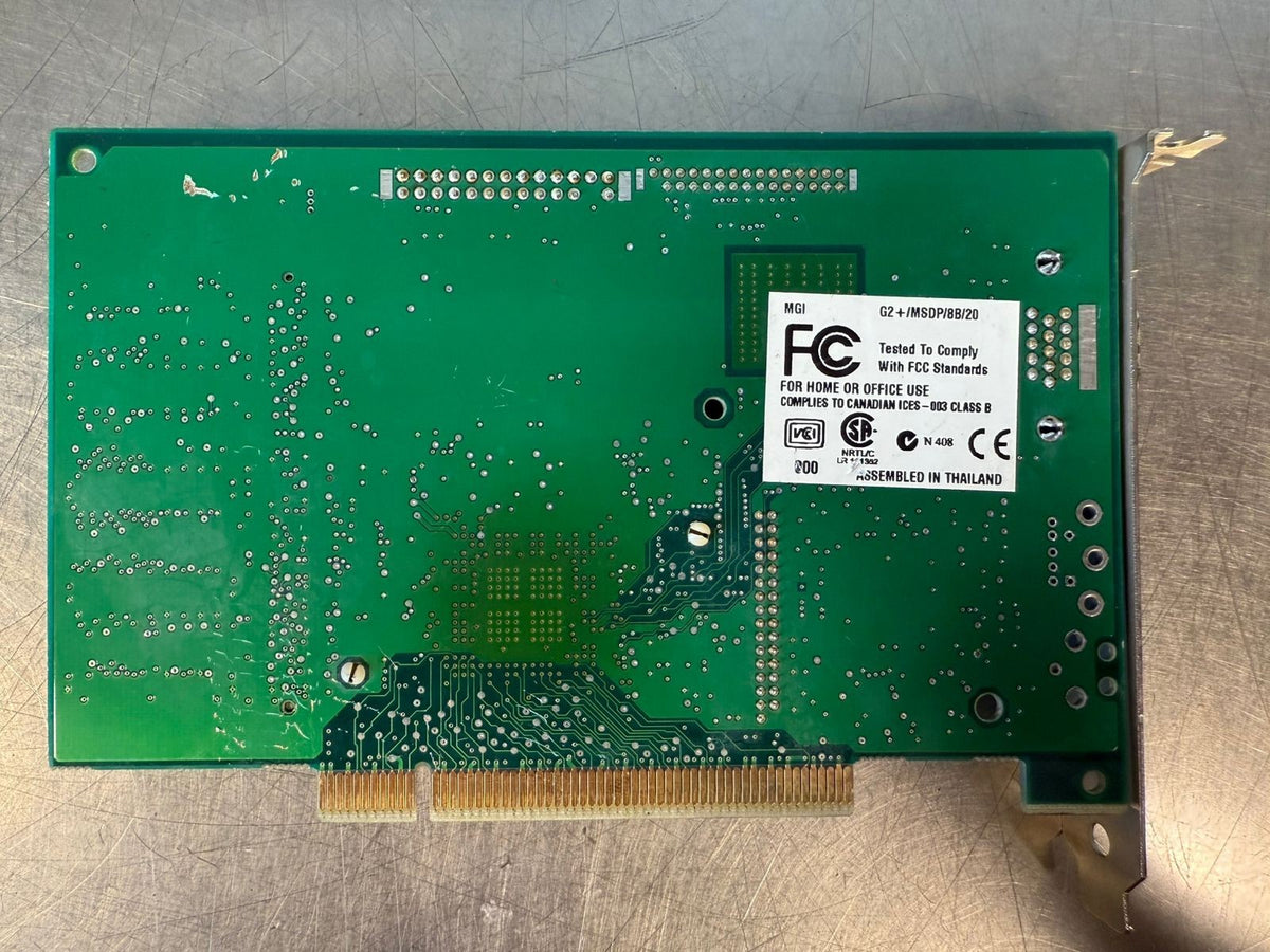 Matrox G2+/MSDP/8B/20 Board                                        (2.3.5)