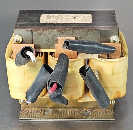 Siemens SM-715A (1/95) 0.371 KVA Transformer A. B. # 118836               loc4D3