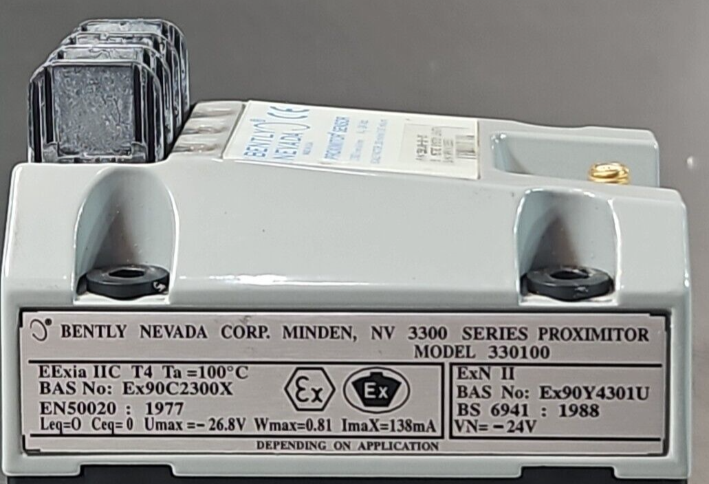 Bently Nevada 330100-00-05 Proximitor Sensor 24vdc (BIN2.3.3)