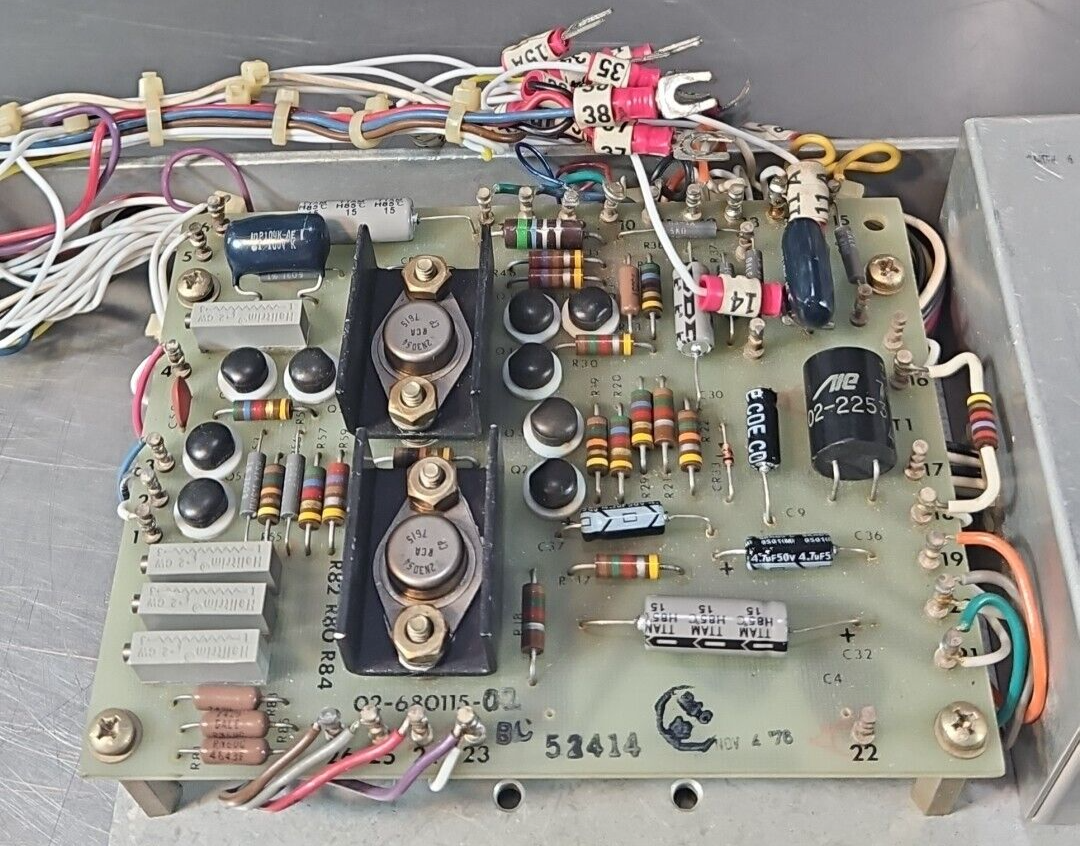 Emerson 02-680115-02 Board Power Supply                                  loc4C20