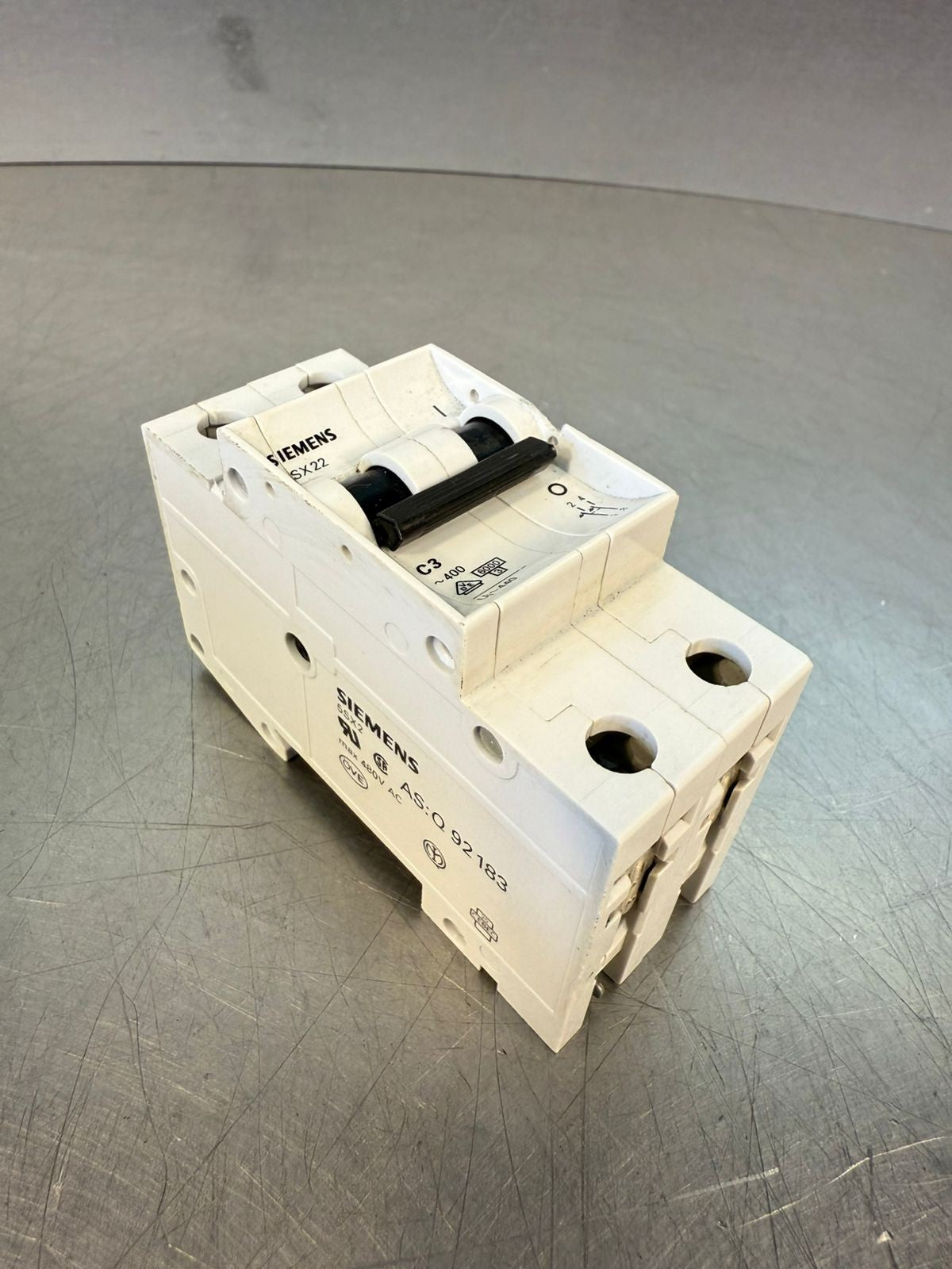 Siemens 5SX22 C3 Circuit Breaker 2 Pole  5SX2                      (3.2.4)