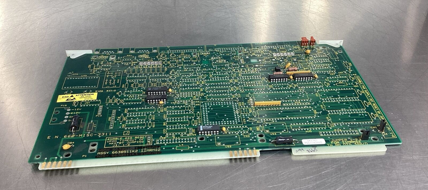 Bailey  6638511K2 IIMRM02  Multibus Reset Module       3E-2