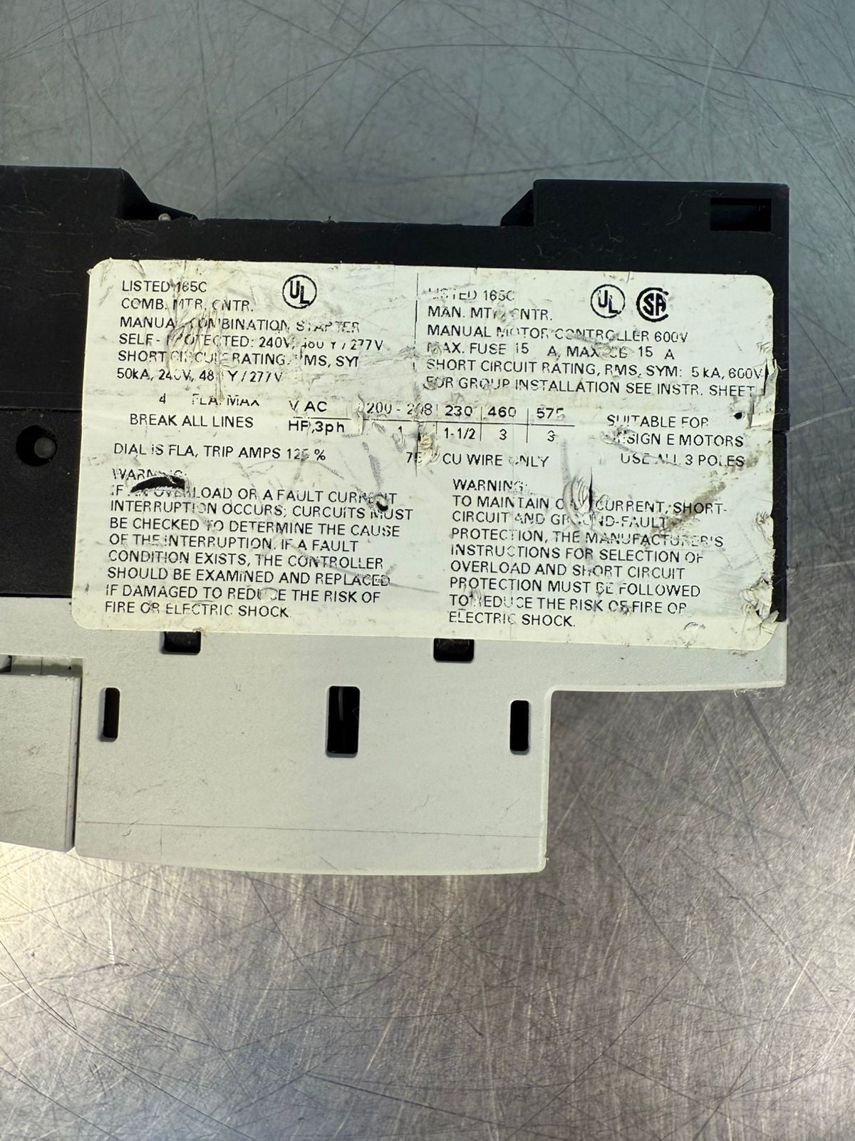 Siemens 3RV1011-1EA10 Circuit Breaker   Sirius 3R      (2.1.5)