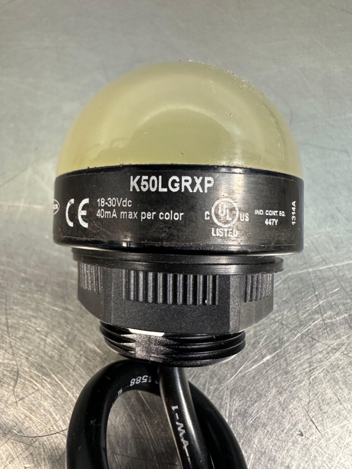 Banner K50LGRXP  - 18-30VDC 40mA Signal Light.               (5E-30))