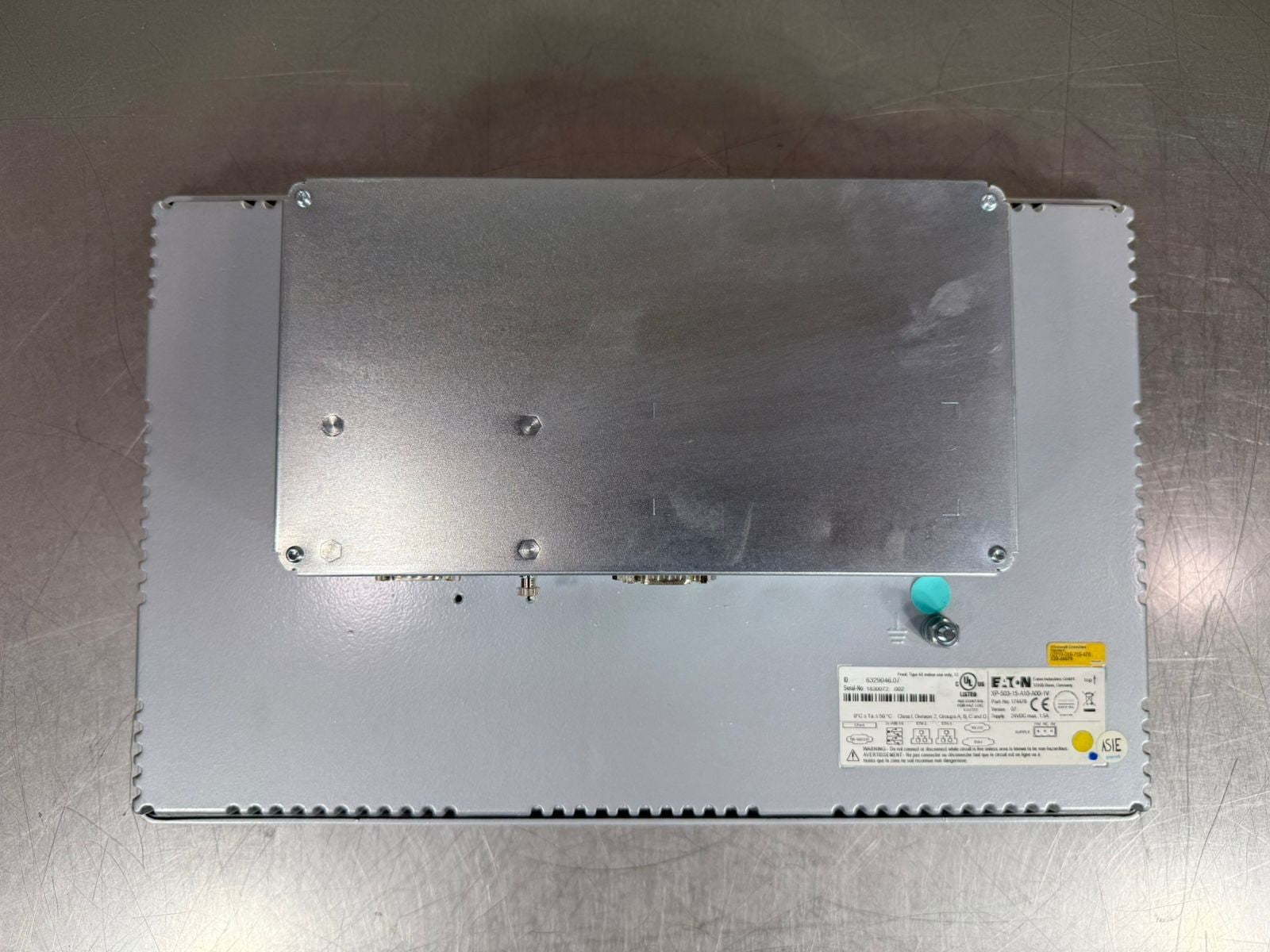 Eaton XP-503-15-A10-A00-1V Interface Panel 174478 24Vdc 1.5A Ver.07 (8.6.7)