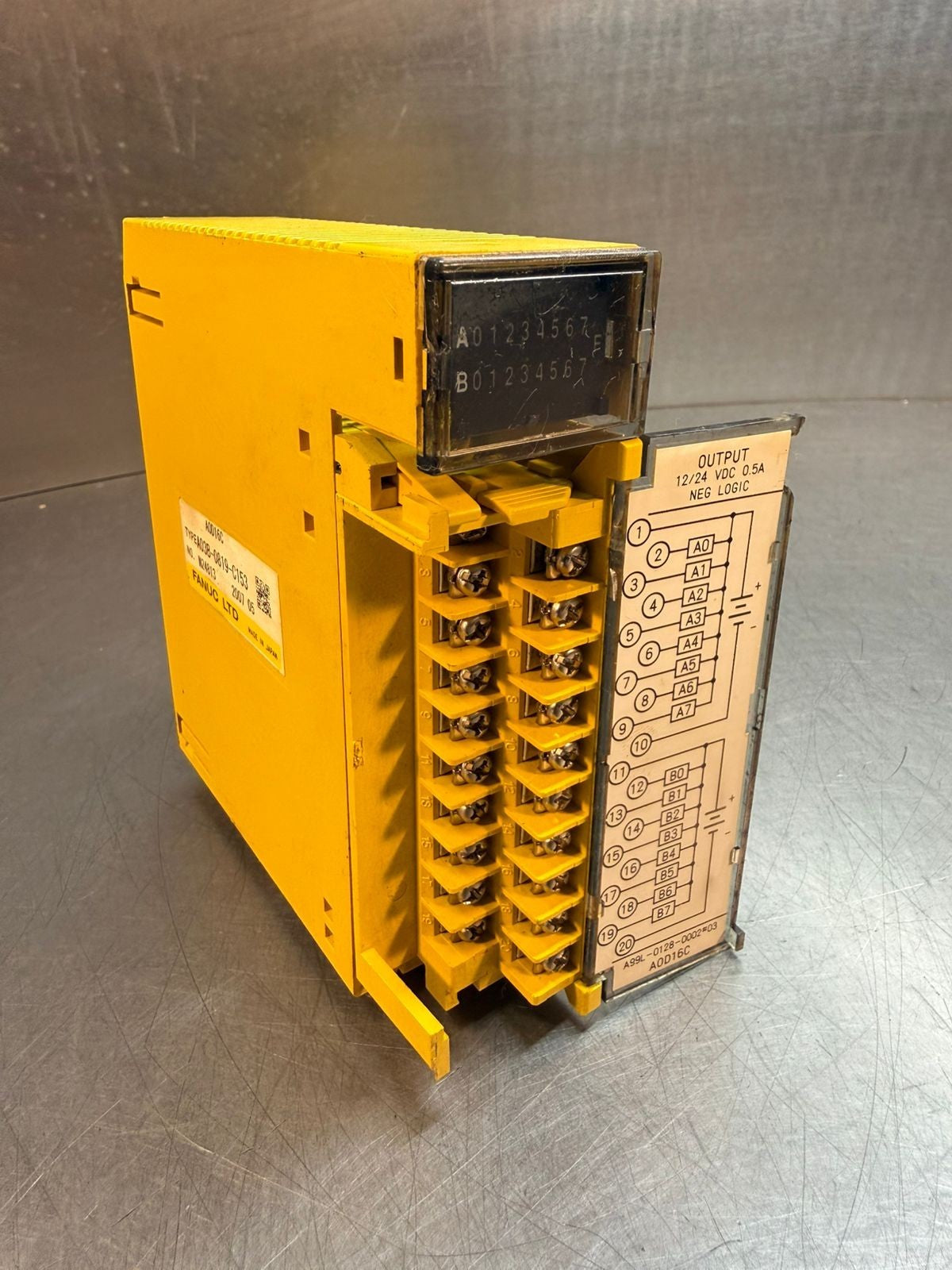 Fanuc A03B-0819-C153 PLC Module AOD16C N24813                    (9.3.5)