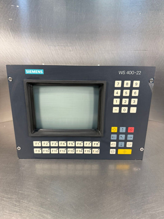 Siemens WS 400-22 Control Panel Monitor 6FM1422-1AA02              (1.6.1)