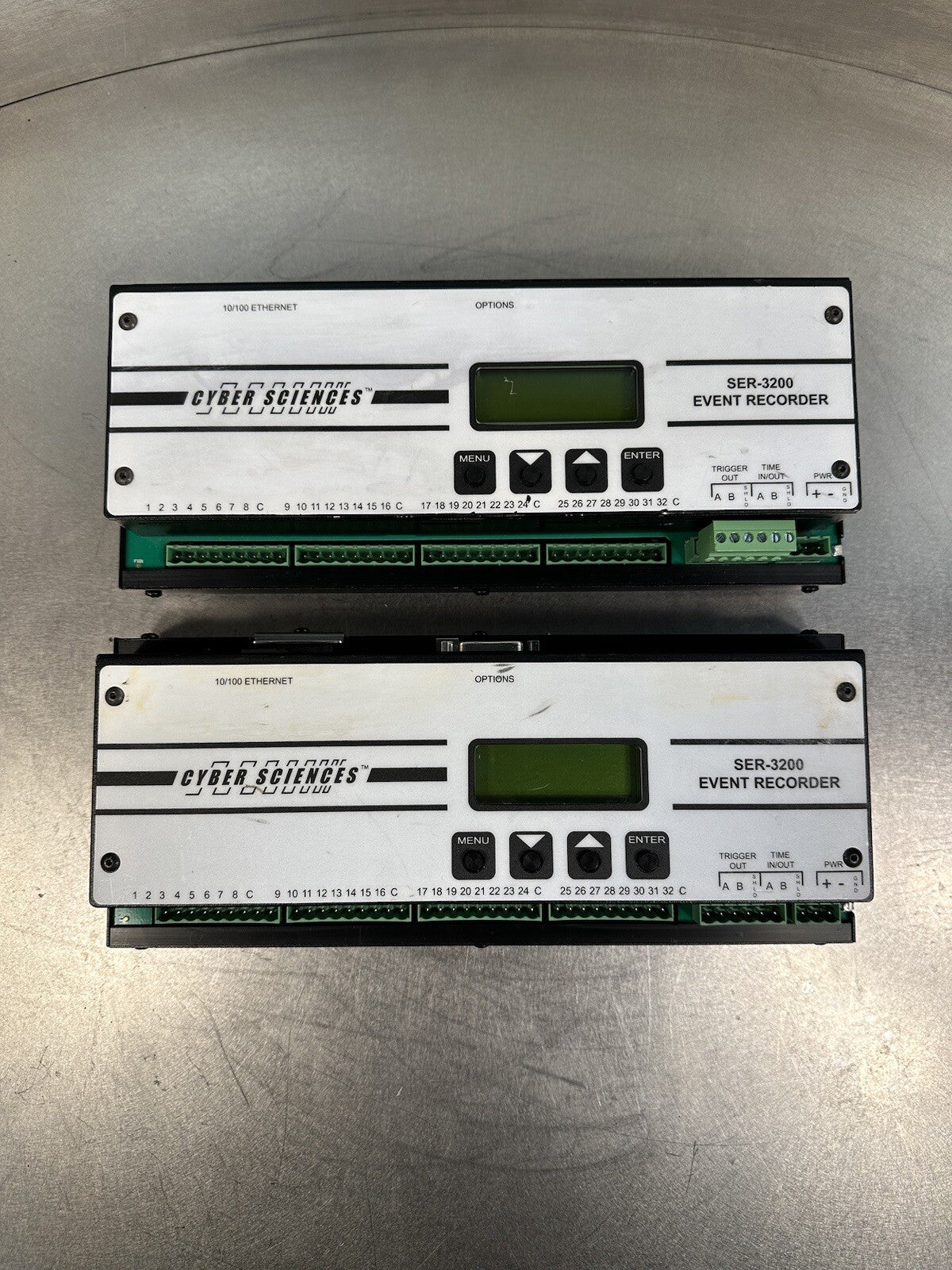 CYBER SCIENCES SER-3200 CYTIME EVENT RECORDER SER-3200  24VDC        (BIN-1.2.2)