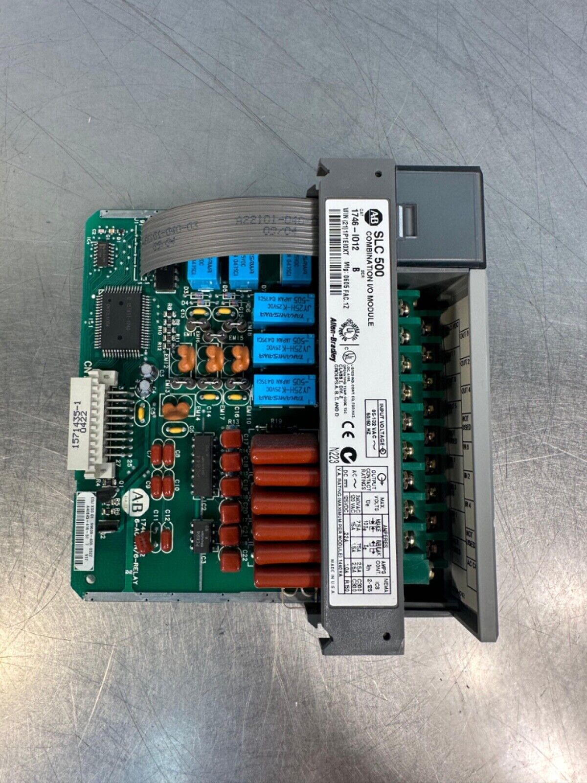 Allen-Bradley 1746-I012 ser.B SLC500 Combination I/O Module (3D-36)