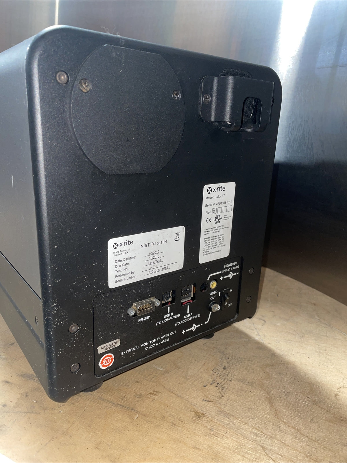 X-rite Color i7 Benchtop Spectrophotometer